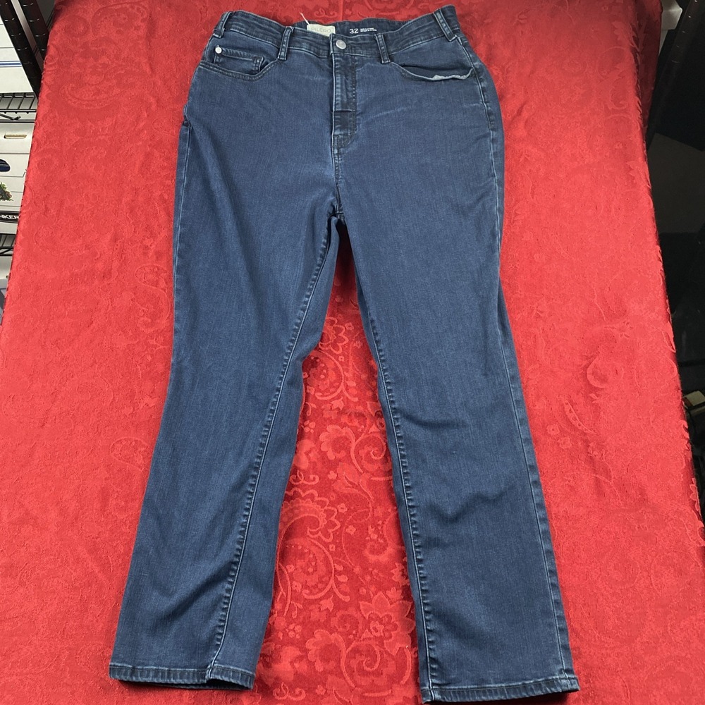 Pilcro And The Letterpress Jeans Women's Size 32 Slim Boyfriend‎ Blue Denim